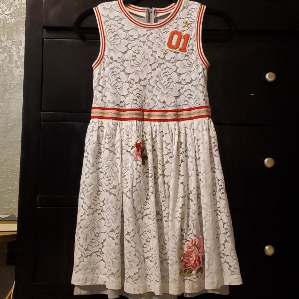 Bonnie jean varsity lace dress